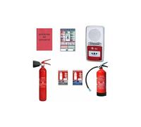 Pack erp sécurité alarme incendie et extincteurs