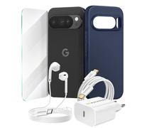 Pack Essentiel pour Pixel 10 Pro Coque, Verre, Chargeurs, écouteurs (5 pièces)