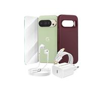 Pack Essentiel pour Pixel 10 Pro Coque, Verre, Chargeurs, écouteurs (5 pièces),