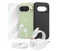 Pack Essentiel pour Pixel 10 Pro Coque, Verre, Chargeurs, écouteurs (5 pièces) Mayaxess Noir