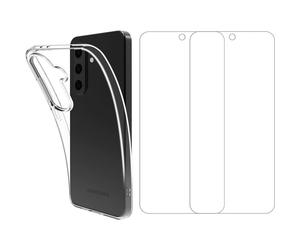 Pack ESSENTIELB Samsung A36 A56 coque + verre trempé