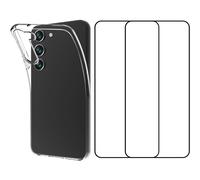 Pack ESSENTIELB Samsung S23+ Coque souple + verre trempe