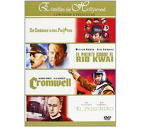 Pack Estrellas De Hollywood: Un Cadáver A Los Postres Puente Sobre Río Kwai + Cromwell + El Prisionero [Import]