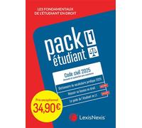 Pack étudiant essentiel 2025 - Collectif - LexisNexis - relié - Manuel