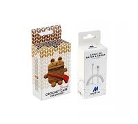 Pack étui Airpods Crochet Brad + câble de données USB-Lightning