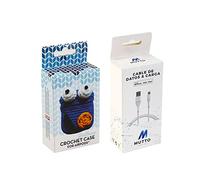 Pack étui Airpods Crochet Hillary + câble de données USB-Lightning MFI