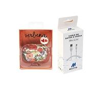 Pack étui Airpods Pro Slim Verveena + câble de données USB-Lightning MFI