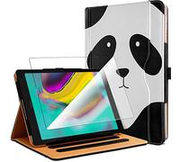 Pack Étui de Protection Motif MV06 + 1 Film de Protection en Verre Trempé pour Samsung Galaxy Tab S5e 10.5 SM-T720