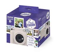 Pack Evasion Appareil Photo Instantané Fujifilm Instax Square SQ1 Blanc + 10 vues + Housse
