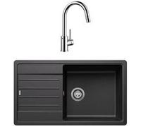 Blanco - Pack évier à encastrer 86cm anthracite + mitgeur 528438