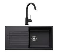 Blanco Pack évier et mitigeur 528429 noir mat