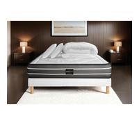Pack Exclusive 140 x 200 cm sommier Kit Blanc