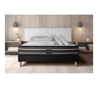 Pack Exclusive 140 x 200 cm sommier noir