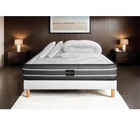 Pack Exclusive 180 x 200 cm sommier Kit Blanc