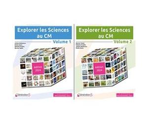 Pack Explorer les Sciences au CM - volumes 1 et 2 (édition 2024) Nathalie Pradels (Auteur), Emilie Gacia (Auteur), Myriam Tantot (Auteur), Jérôme Barbessou (Auteur)