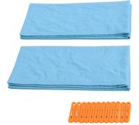 Pack Extension Fort pour Enfants, Accessoires de Tente avec 2 Grandes Couvertures 180x230 cm et 12 Pinces, Kit Complémentaire pour Cabanes et Forts, Jeu Intérieur et Extérieur compatible kits fort