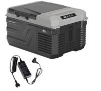 Pack EZA Glacière à compression 9 litres Camping car + Adaptateur 12/220V