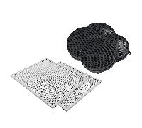 Pack Falmec Quasar - 4x filtre à charbon et 2x filtre métallique