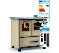 Pack Family 4,5 + kit de raccordement supérieur Ferrolux Ø150 mm caramel