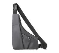 Pack Fanny Bust,Sac de Course Support de téléphone de Poitrine,Sac de Poitrine Fanny Pack | Sac de Poitrine Polyvalent avec Bretelles réglables Sac de Taille de Course Forme Triangulaire, Gris