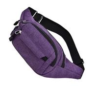 Pack Fanny Travel - Organisateur de taille compacte, stockage de ceinture portable | 11.02x5.51x3,94 pouces Sac à courroie utilitaire anti-vol, Soupchable de fesses légères durables, randonnée de rand