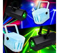 PACK FIESTA EFFET 56 LEDS RVAB JEUX DE LUMIÈRES LED + 2 DERBY LytOr RGBW + 2 GOBO FLOWER