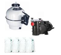 Pack filtration piscine - 7x3 m - Centrocom - Kit construction piscine