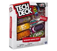 Pack Finger Skate - Tech Deck - Skate Shop Bonus - Jaune - Mixte - 6 ans et plus