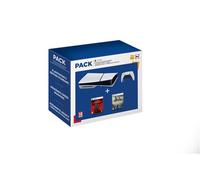 Pack Fnac Console Sony PS5 Edition Standard Blanc et Noir + Assassin’s Creed Shadows + Hogwarts Legacy L'Héritage de Poudlard