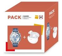 HUAWEI KIT FNAC WATCH GT 5 46mm Blue + FREEBUDS 5i blanc