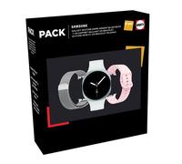 Pack Fnac Montre connectée Samsung Galaxy Watch 8 40 mm Bluetooth Argent + Bracelet Rose + Bracelet en maille milanaise
