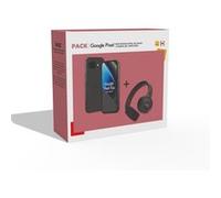 Pack Fnac Smartphone Google Pixel 10a 6,3" 5G Double SIM 128 Go Noir volcanique + Casque JBL Tune 520BT Noir
