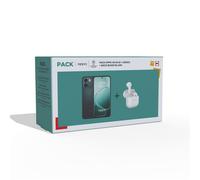 Smartphone Oppo Pack Fnac A6 6,75" 5G Double Nano SIM 256 Go Noir Saphir + Enco Buds3 Blanc neige