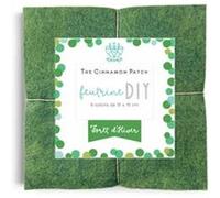 PACK FORET D'HIVER - 9 COLORIS FEUTRINE 15x15cm EN CAMAIEUX(...) - Bleu;Vert Bleu;Vert