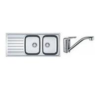 Pack spark skx/skl621 + mitigeur novara plus à bec - coloris : inox dekor