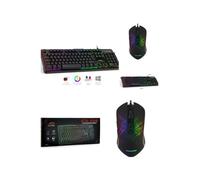 Pack GAMER 2 en 1 - ADVANCE - PRO-GTA230 - Souris 3200DPI RGB - Clavier RGB AZERTY - 105 touches