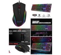 Pack GAMER 2 en 1 - ADVANCE - PRO-GTA250 - Souris 4800DPI RGB - Clavier Semi Mécanique RGB - Anti-Ghosting