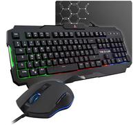 The G-Lab Combo Helium clavier Souris incluse Gaming USB AZERTY Français Noir