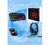 Pack GAMER 4 en 1 Spirit Of Gamer PRO-MK5 CASQUE + SOURIS + CLAVIER + TAPIS SOURIS spirit of gamer