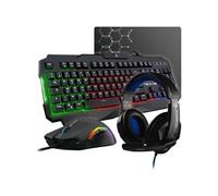Ensemble clavier et souris The G-lab THE GLAB COMBO ARGON E Gaming Clavier FR Rétroéclairé Performance Souris Revetement Soft