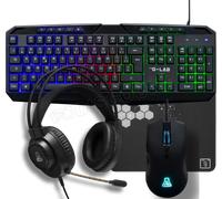 Pack Gaming The G-Lab Argon Clavier + Souris + Casque G