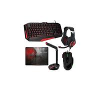 Pack Gamer - Spirit Of Gamer - PRO-MK3 - Clavier Rétro-éclairé - Souris Optique - Tapis de Souris