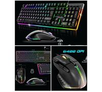 Pack GAMER - Spirit of Gamer - RGB PRO - Souris filaire - Clavier semi-mécanique - 6400 DPI