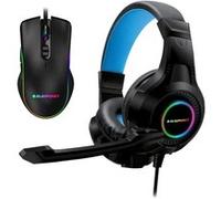 Pack gaming 2-en-1 casque et souris filaire - Blaupunkt - BLP1978-133 - Noir Noir G