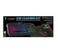 Pack Gaming (3 en 1) Clavier -Souris -Tapis RGB Backlights THOR Berserker Gaming