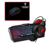 Berserker Gaming – Pack gaming THOR COMBO GX-804 – Clavier AZERTY, Souris, Tapis