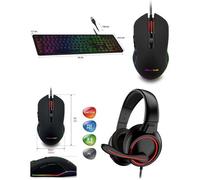 Pack Gaming - ADVANCE - PRO-MKGTA210 - Casque PS4/Xbox - Souris RGB - Clavier RGB
