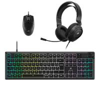 Pack Gaming de démarrage tout-en-un CORSAIR - Clavier K55 CORE, Souris KATAR PRO XT et casque HS35 v2 New