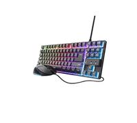 Pack gaming filaire 2 en 1 Trust GXT 798 Noir