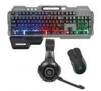 Pack gaming filaire avec souris TEA 287, clavier TEA282 et casque TES244 Livoo